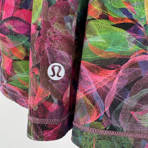 Lululemon Pace Rival Mid-Rise Skirt Vivid Floral Tone Multi - Picture 7 of 10